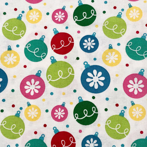 Cocktail Napkins - Christmas Theme - Baubles (set of 4)