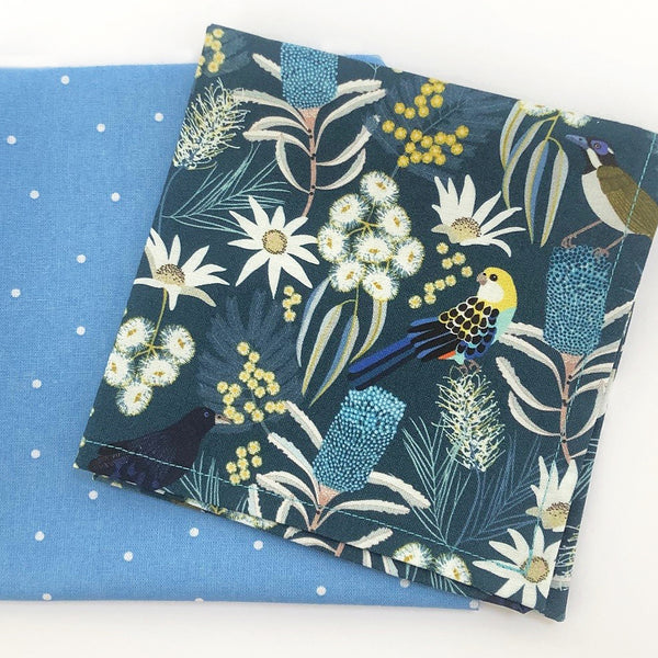 Cocktail Napkins - Parrots & Banksia Candles Combo (set of 8)