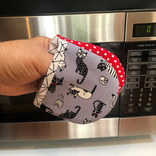 Microwave Mitts - Cats